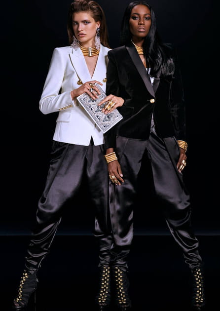 H&M X Balmain, entre 80's et 90's