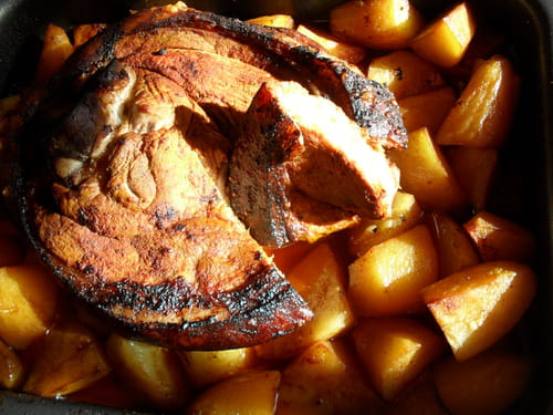Rouelle de jambon au paprika