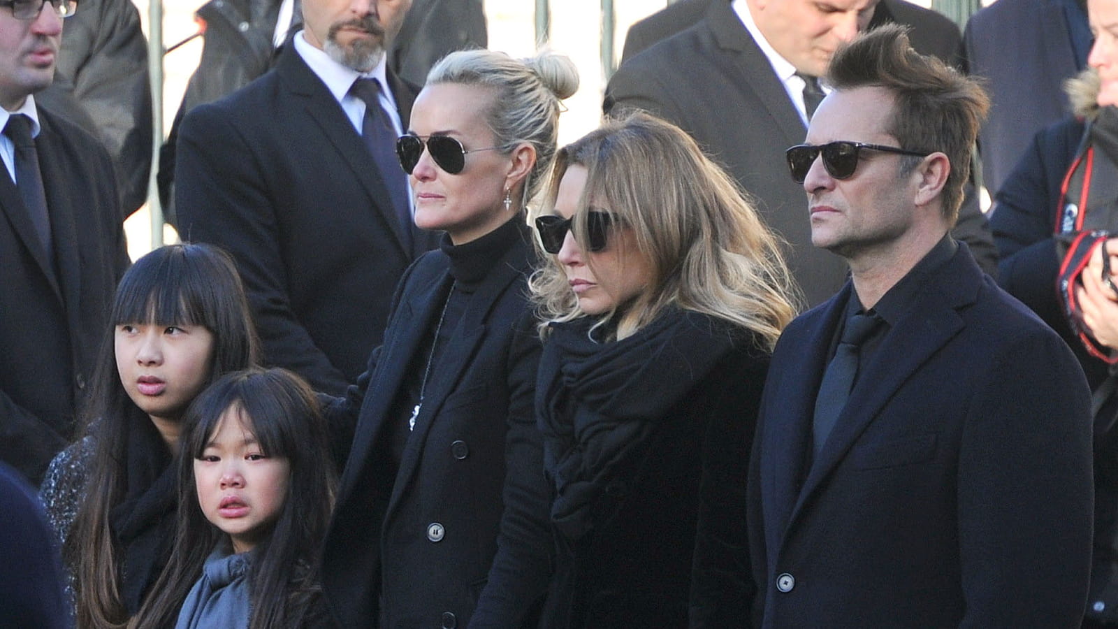 Laeticia Hallyday, Laura Smet et David Hallyday