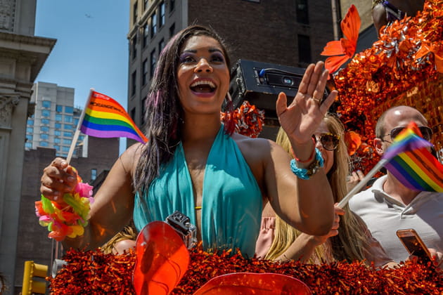 Les actrices de la s&eacute;rie "Orange is The New Black" &agrave; New York