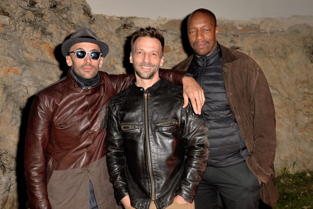 JR, Mathieu Kassovitz et Oxmo Puccino, pr&eacute;sents &agrave; la Villa Magnum pour "Les Mis&eacute;rables"