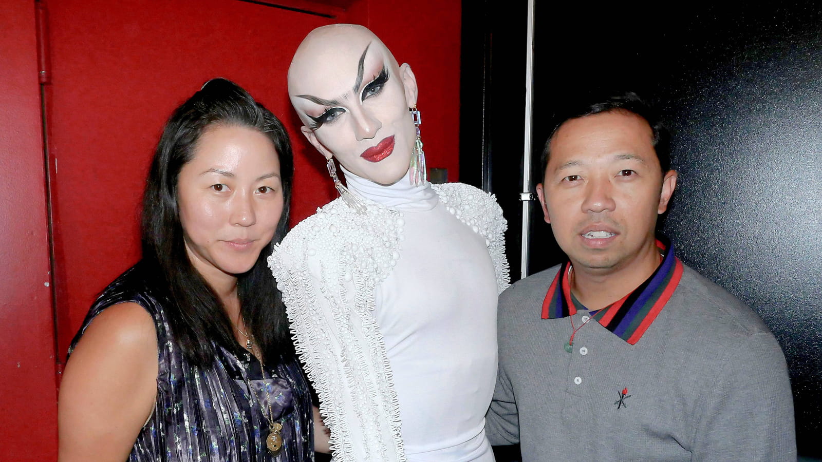 Carol Lim, Sasha Velour et Humberto Leon 