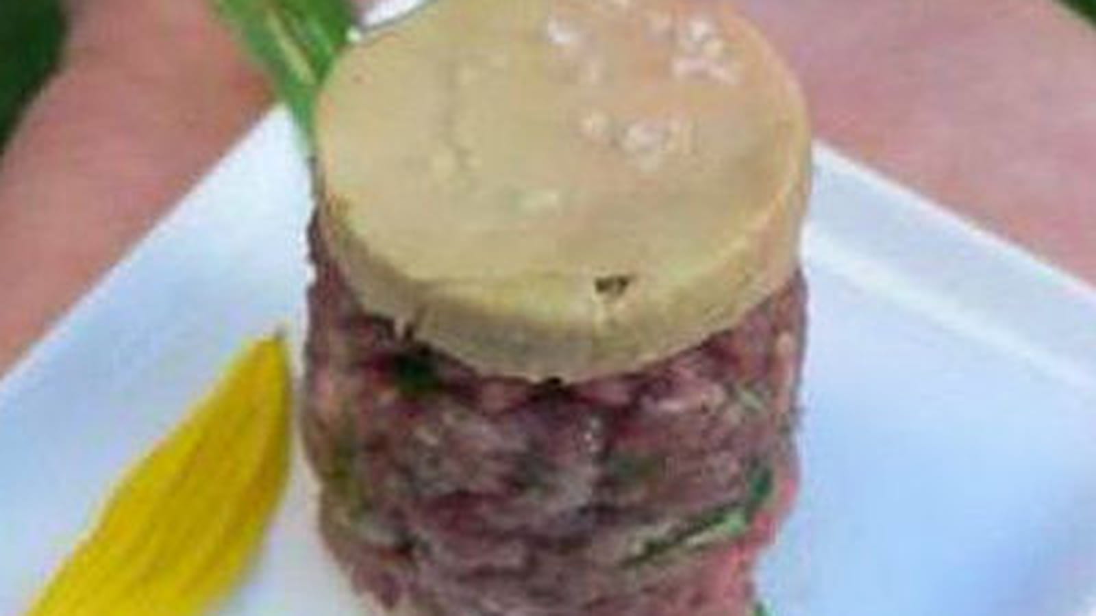 Tartare de bœuf comme un rossini