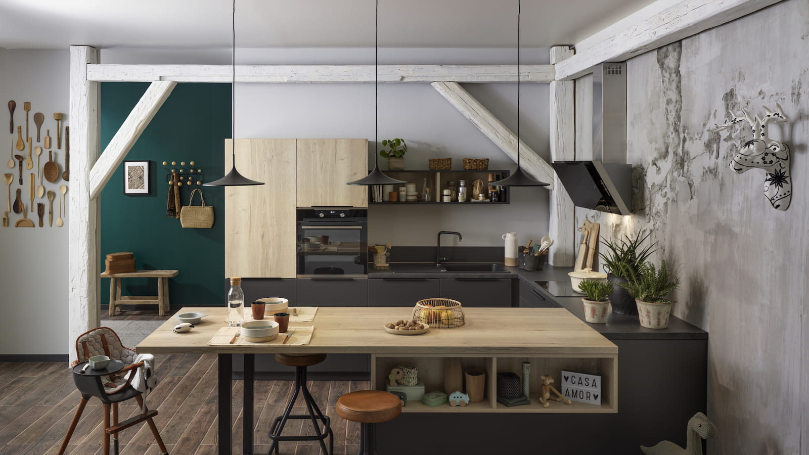 Cuisine Comptoir de famille Schmidt
