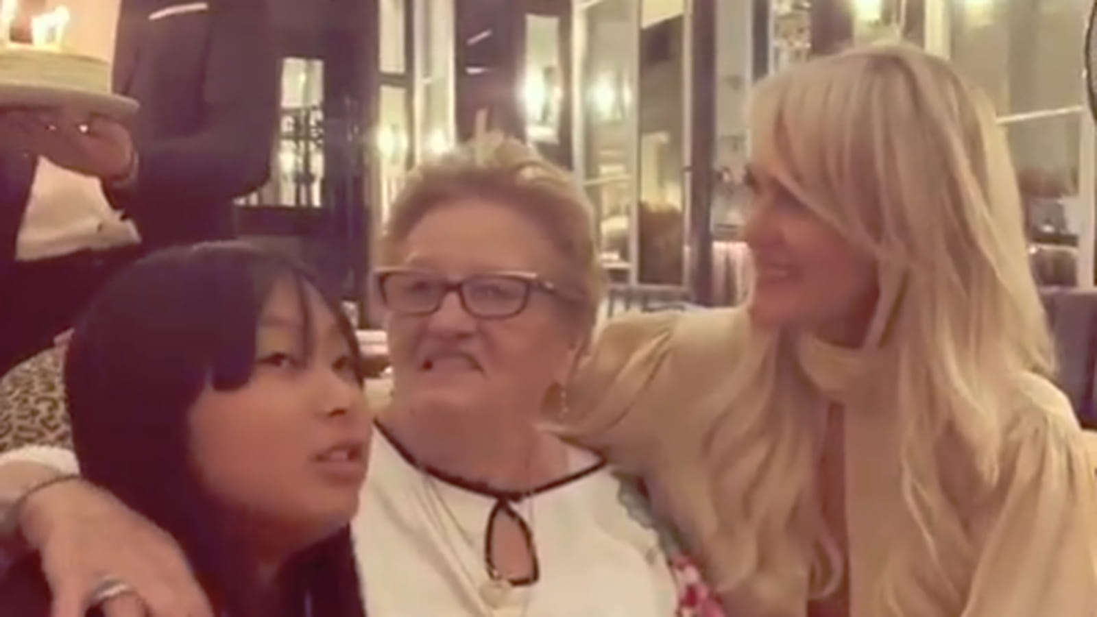 Jade Hallyday, Elyette Boudou, Laeticia Hallyday
