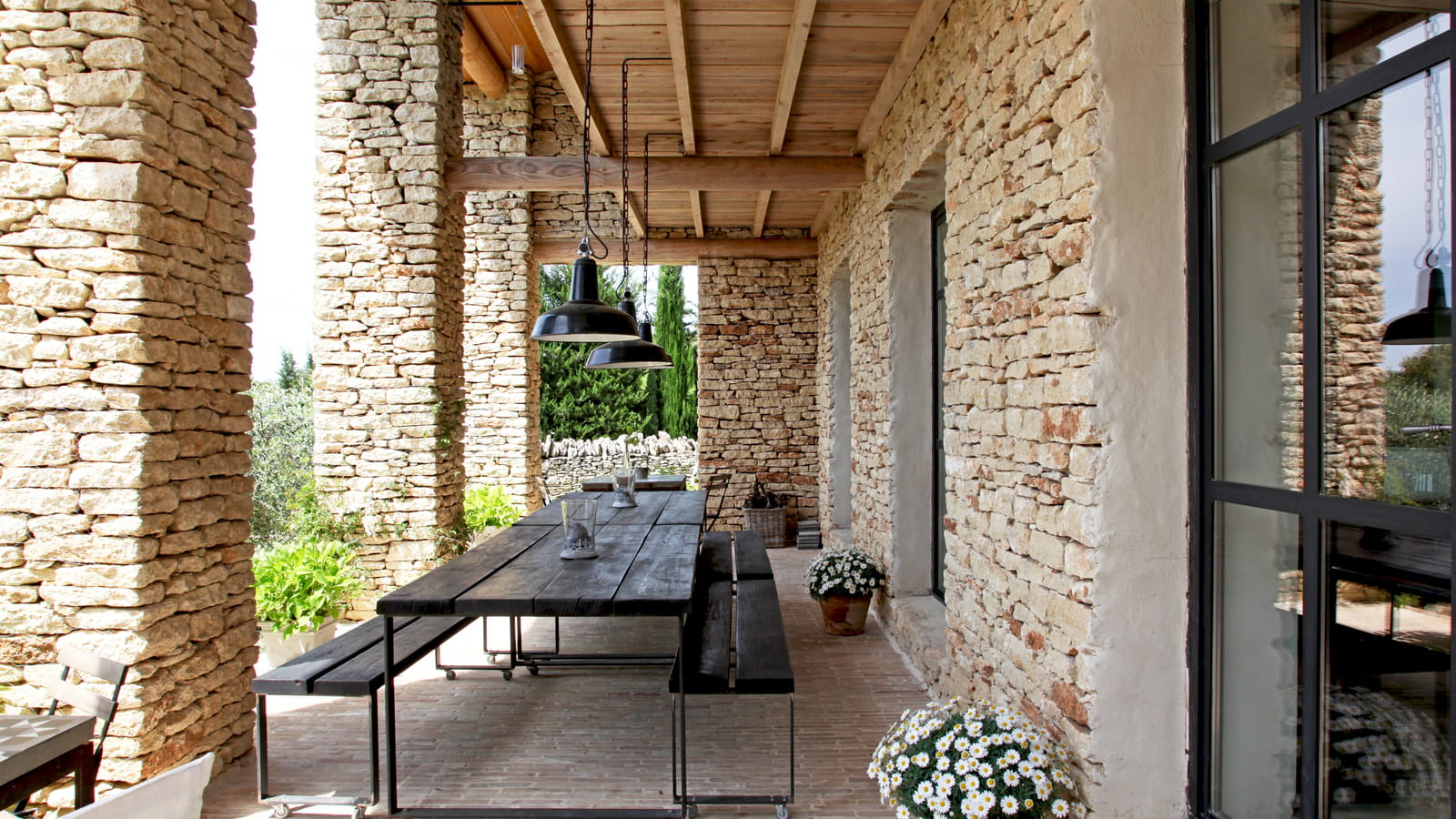 Terrasse conviviale