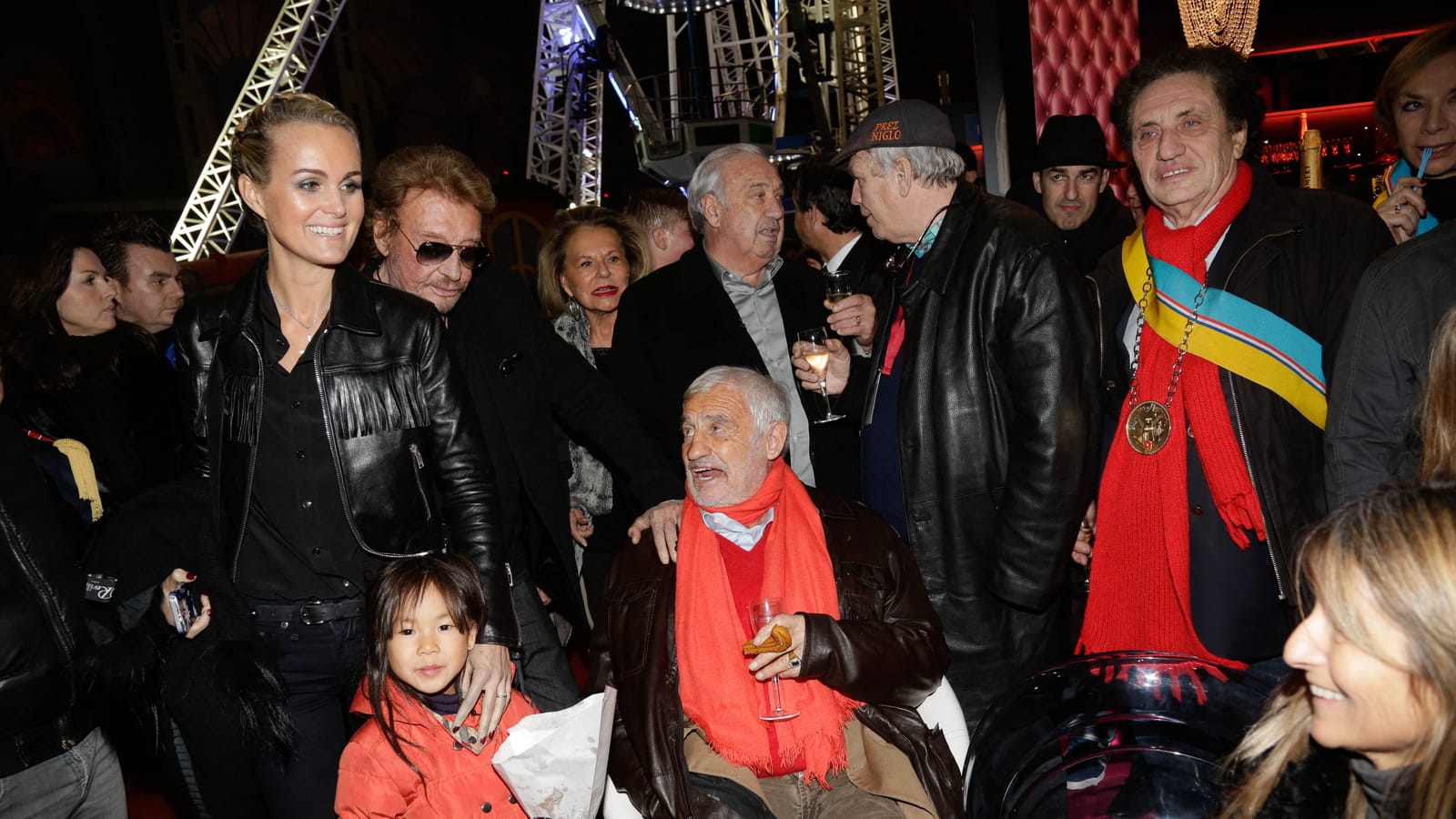 Joy Hallyday et Jean-Paul Belmondo