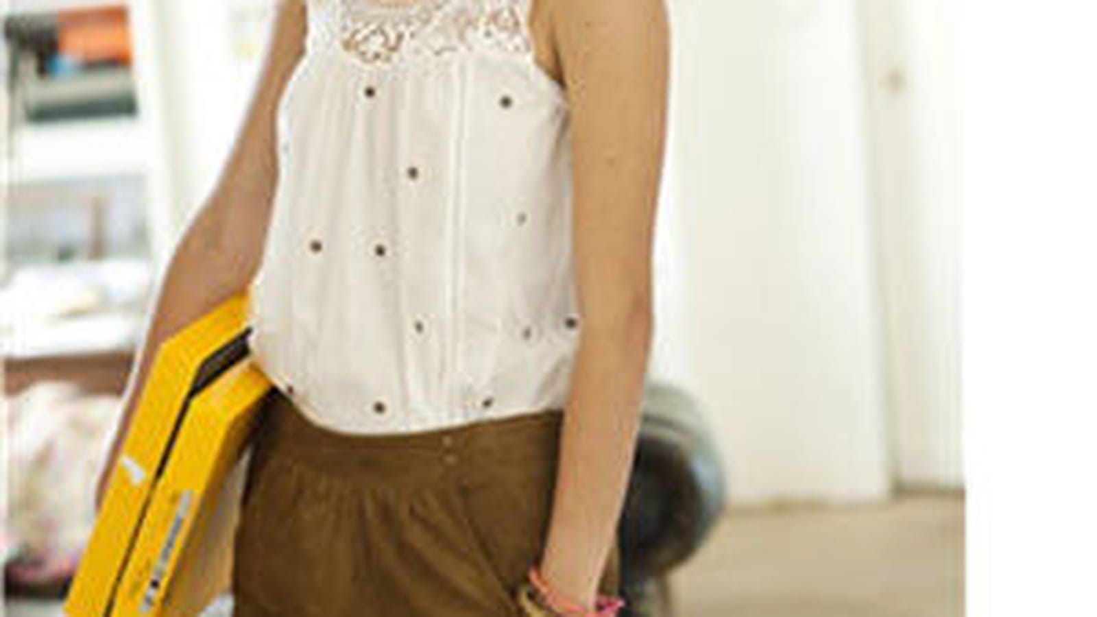 Jupe camel de Soft Grey