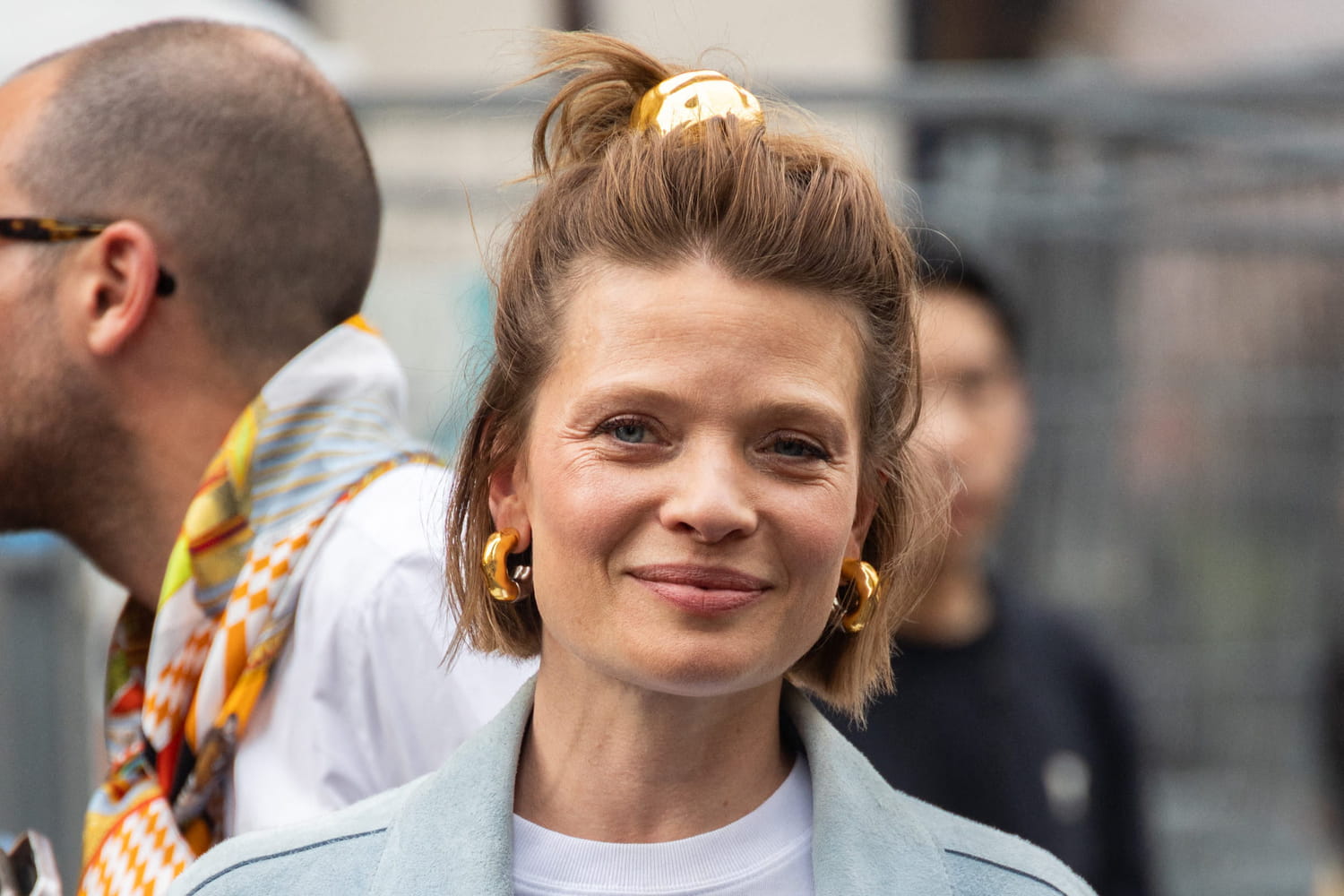 The most trendy hairstyle of the start of the school year is that of Mélanie Thierry
