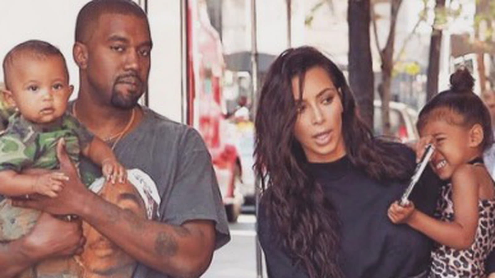 Kim Kardashian et Kanye West