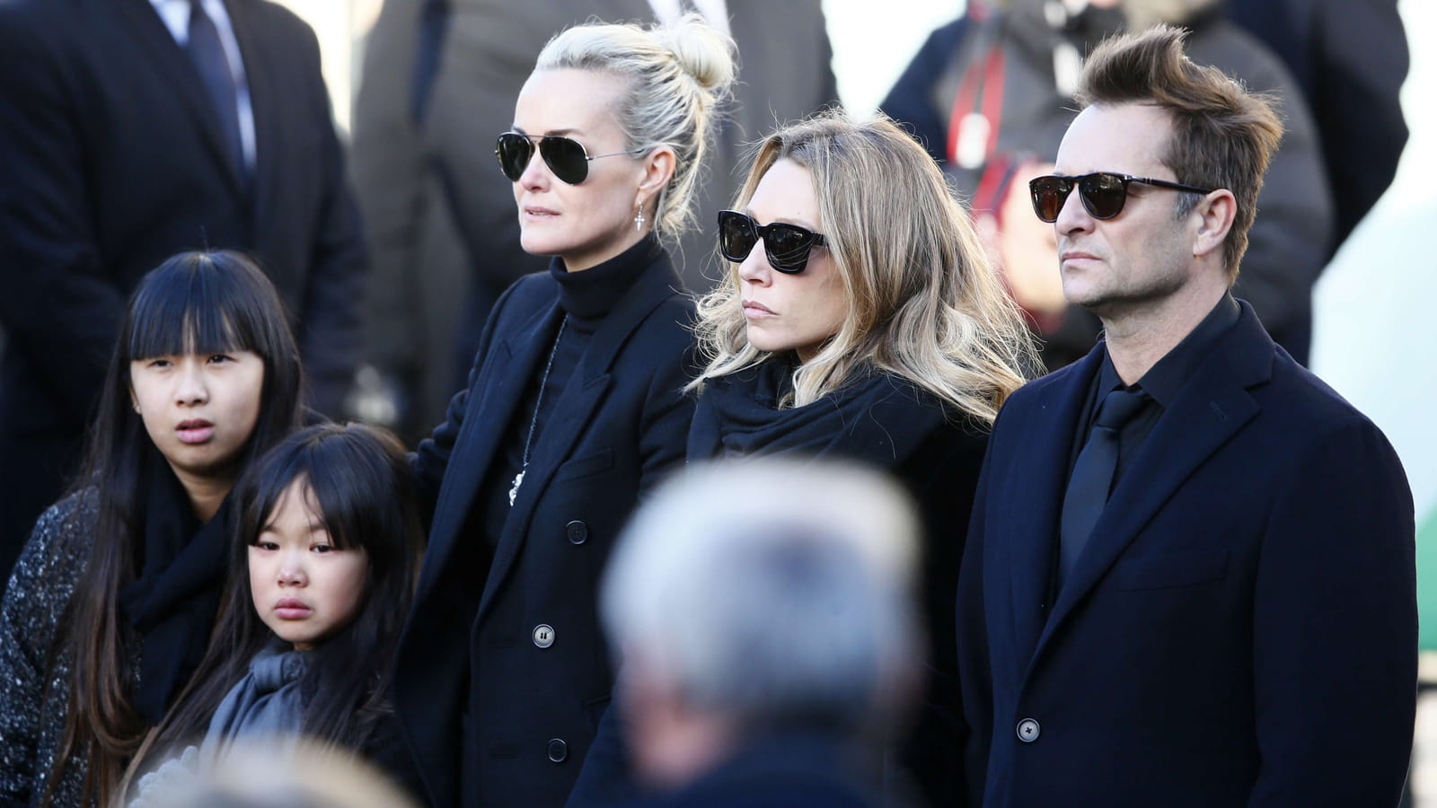 Jade, Joy, Laeticia, Laura, David