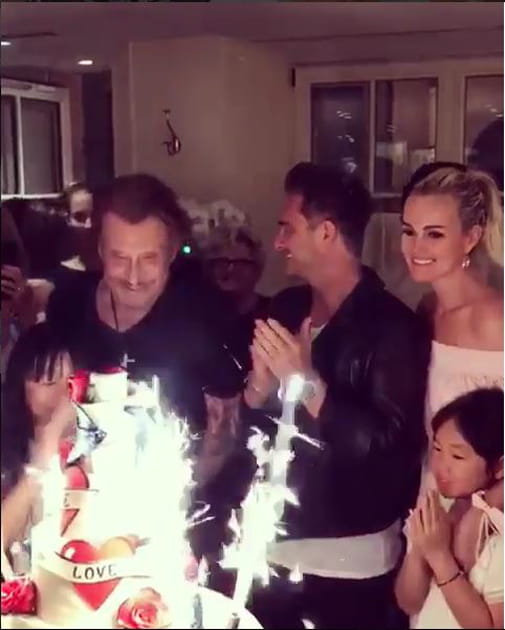 Dernier anniversaire de Johnny, juin 2017