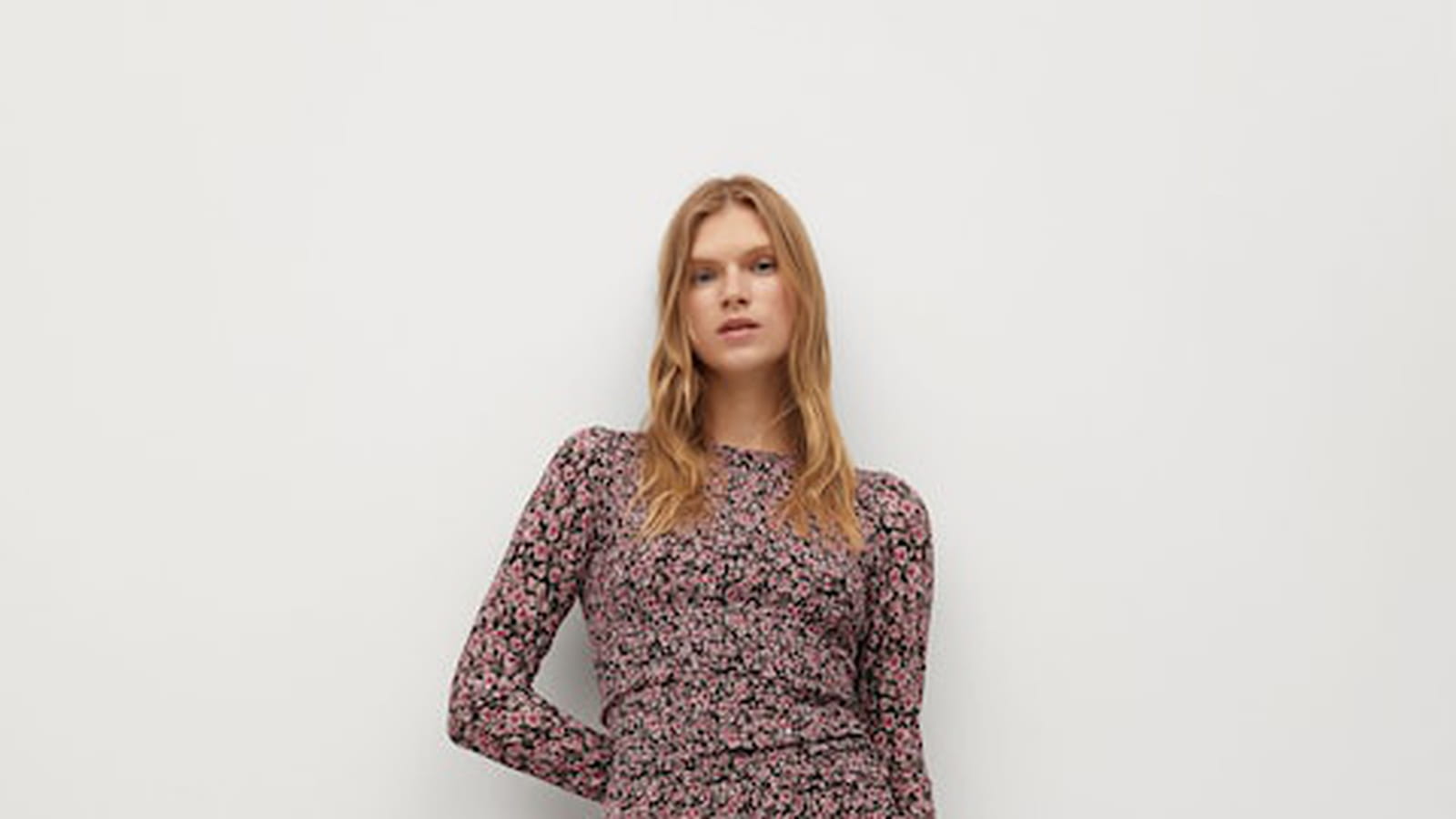 Robe fleurie Mango