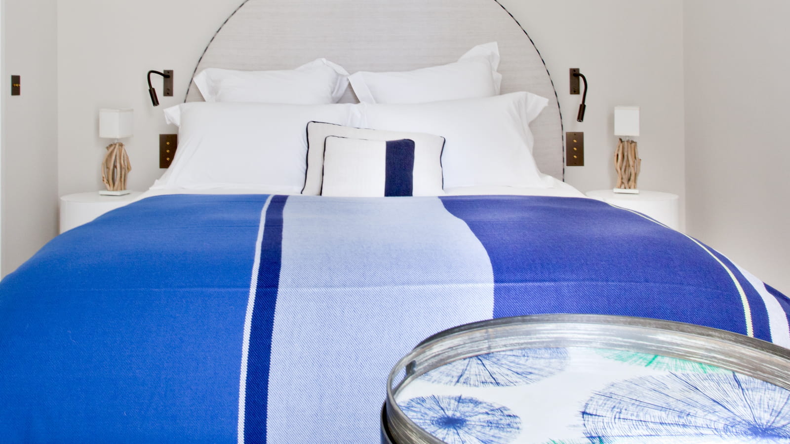 Chambre bleue