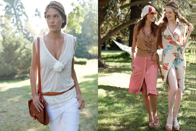 L'ensemble blanc, le duo coloré et la robe portefeuille