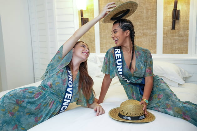 Miss Provence et Miss R&eacute;union
