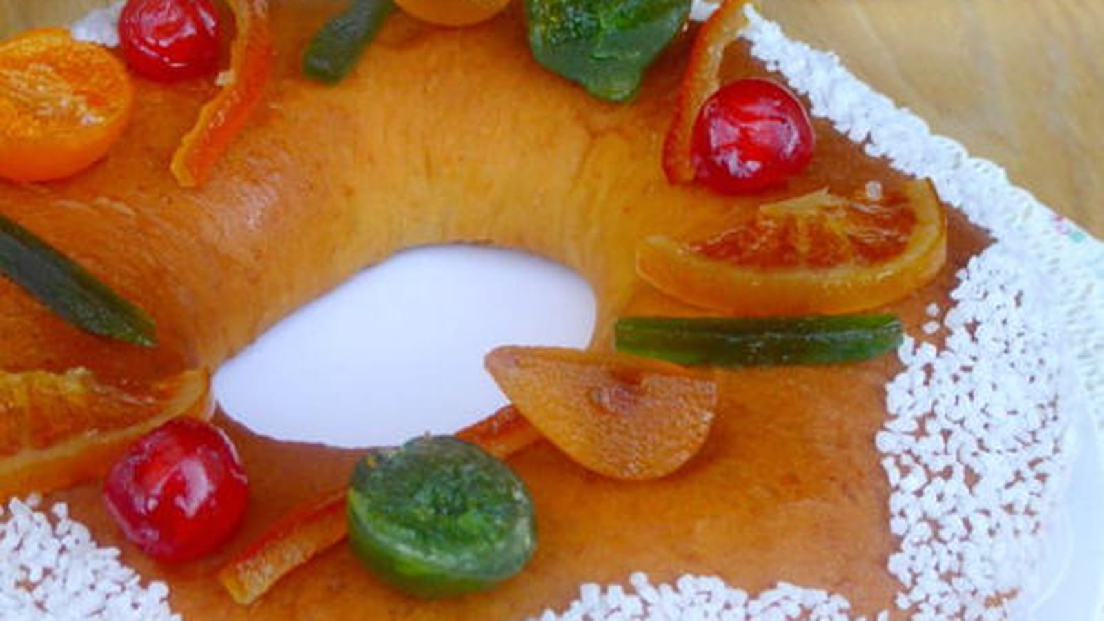 Royaume ou brioche des rois provençale vegan