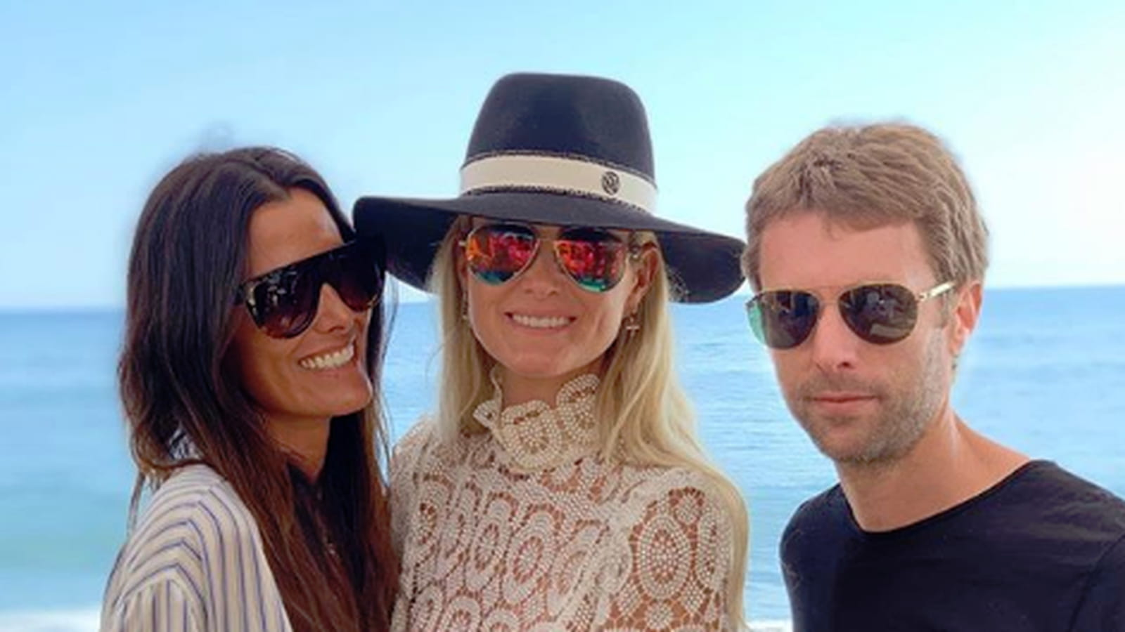 Laeticia Hallyday, Gregory Boudou et Maryline Issartier