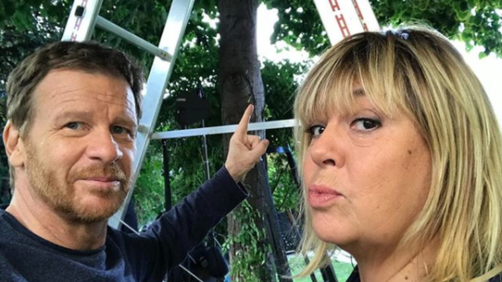 Philippe Lelièvre et Michèle Bernier