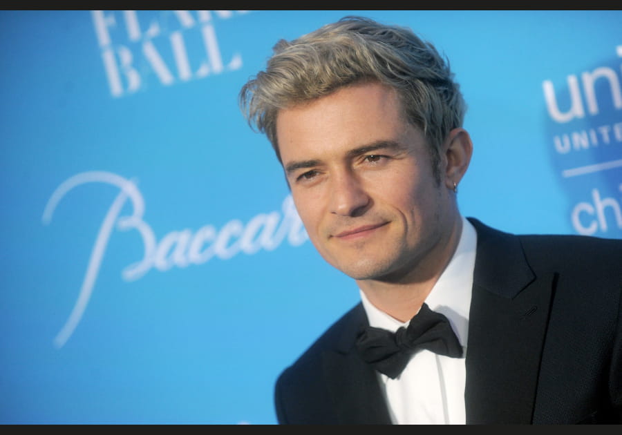 La teinture claire d'Orlando Bloom