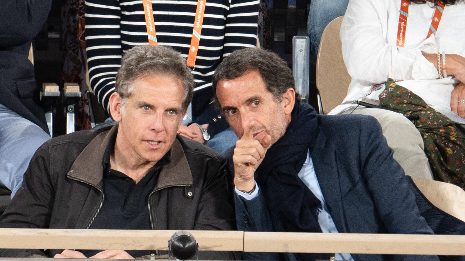 Ben Stiller et Alexandre Bompard