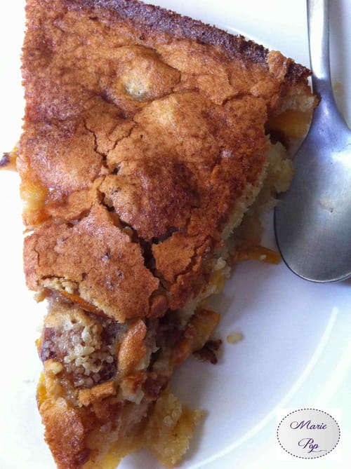 Clafoutis aux mirabelles et poudre d'amandes