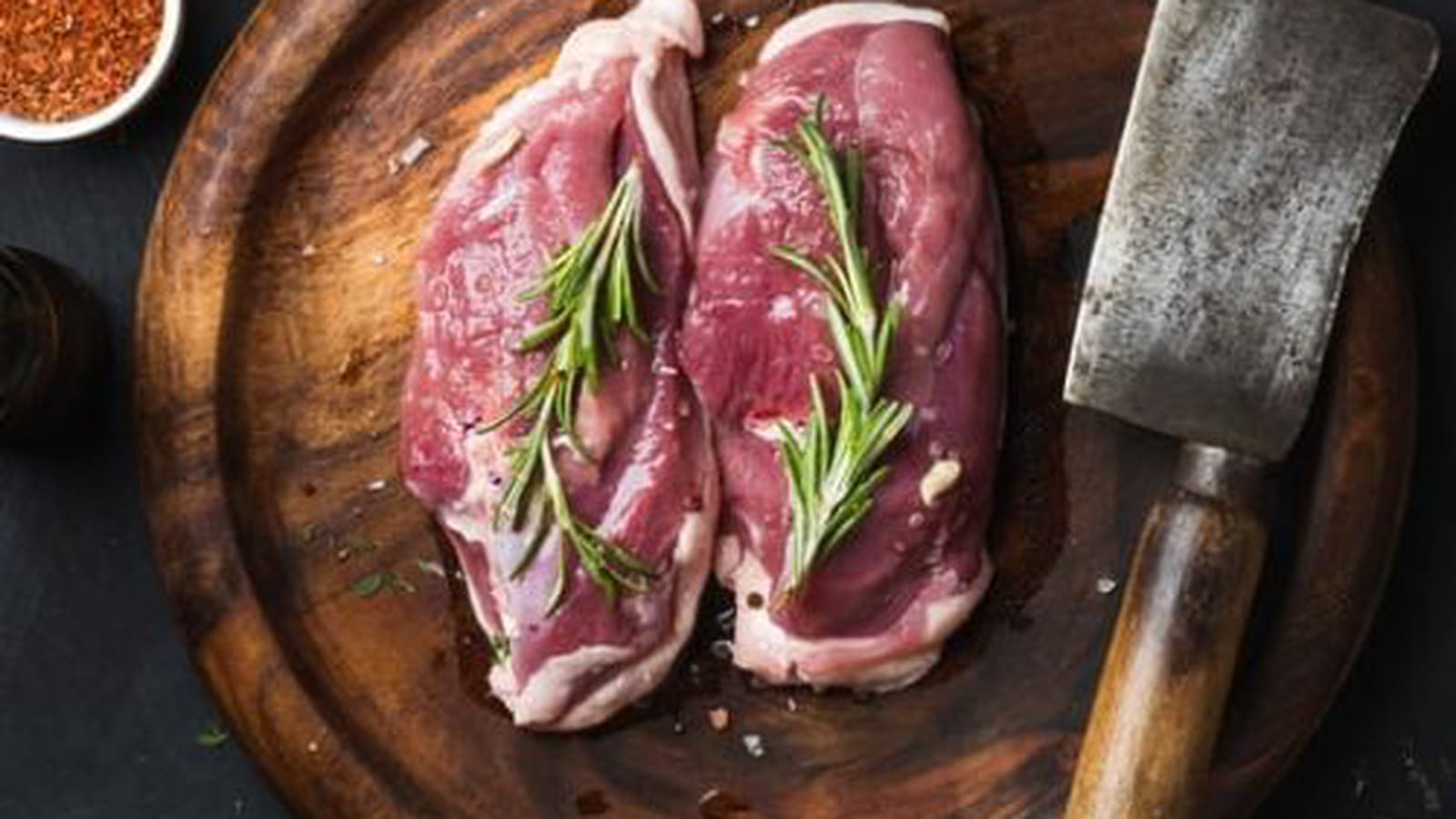 Magret de canard au Bouteville