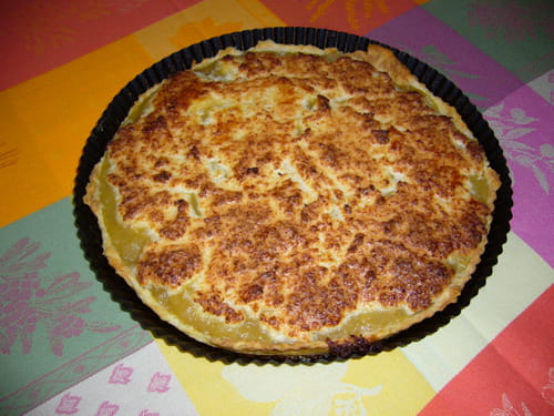 Tarte aux pommes et noix de coco (Tarte dessert)