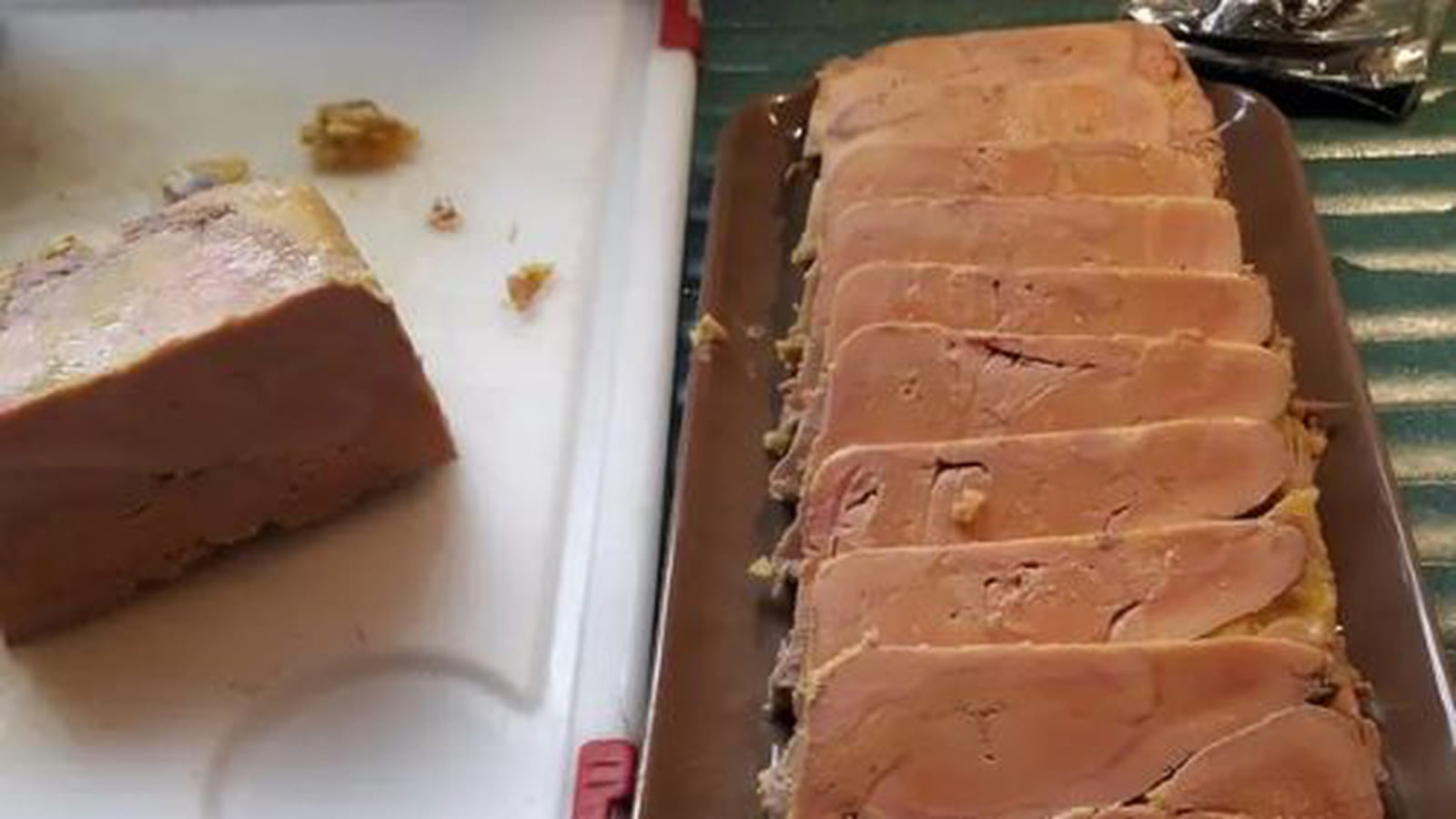 Foie gras à la vapeur