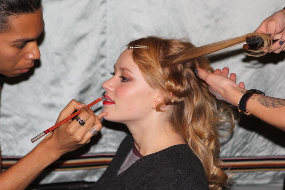 Peaufinage de la mise en beaut&eacute;