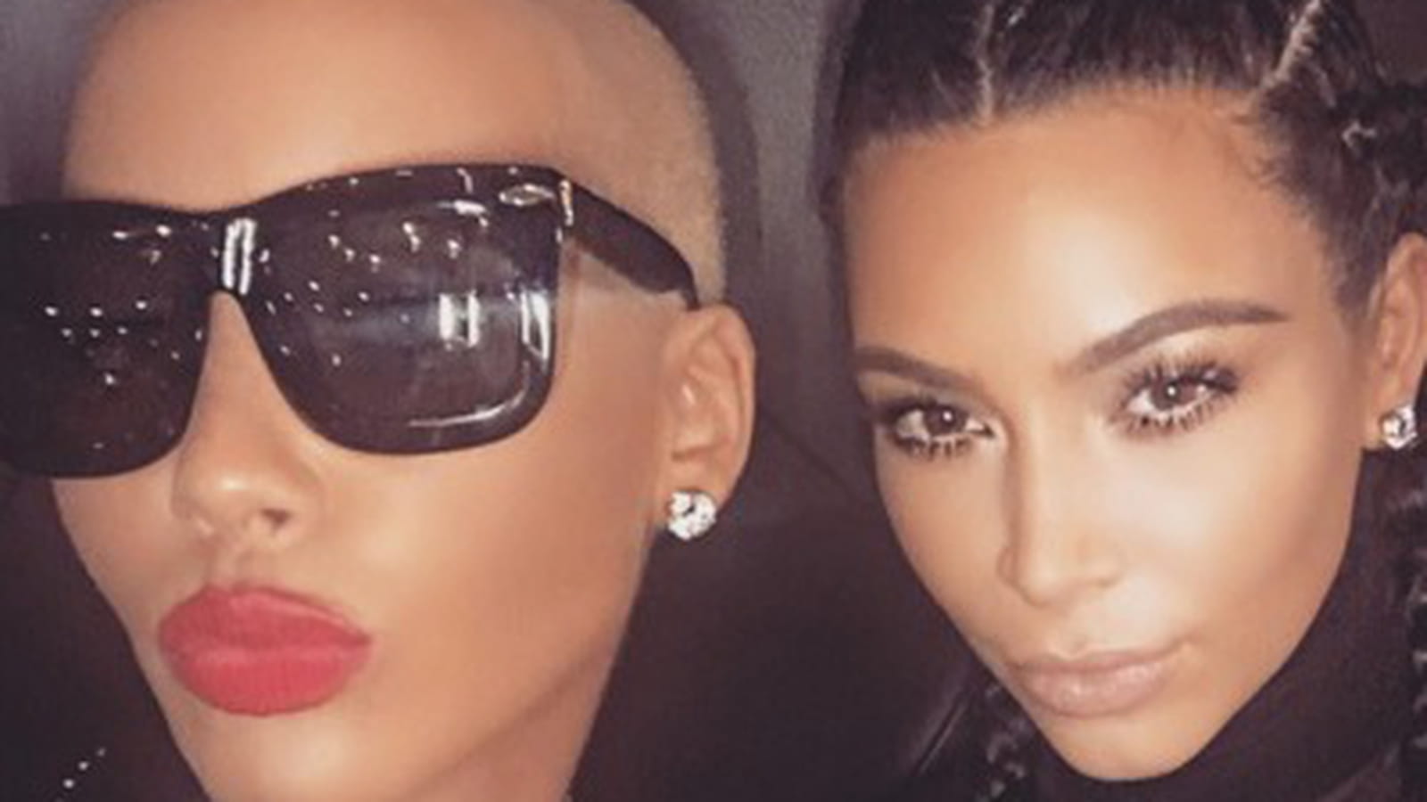 Kim Kardashian et Amber Rose