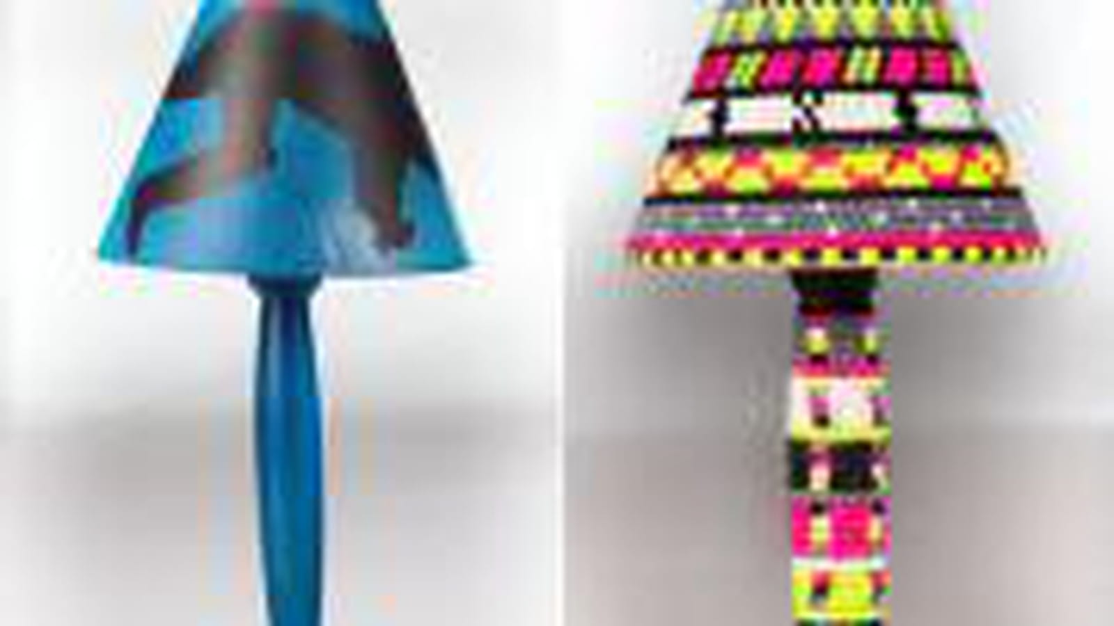 Lampes Miss Sissi customisées
