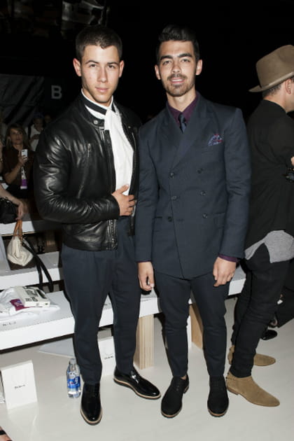 Nick et Joe Jonas, hype au d&eacute;fil&eacute; Richard Chai