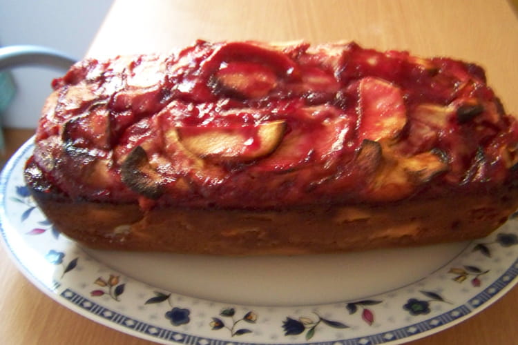 Gateau Aux Pommes Nappe De Gelee De Groseilles