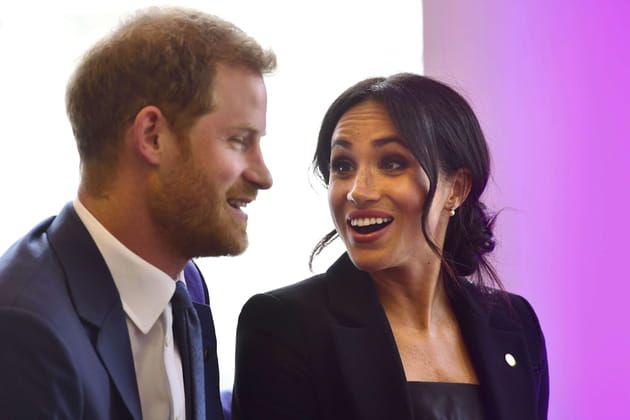 Prince Harry, couvé du regard amoureux de son épouse Meghan Markle