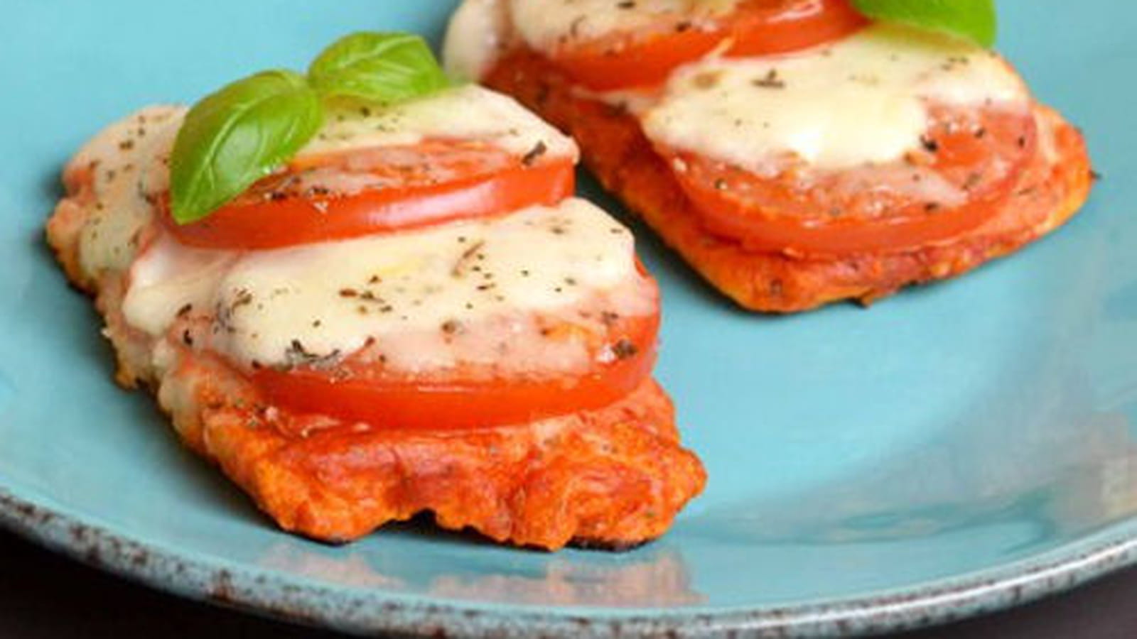 Pain perdu tomate et mozzarella