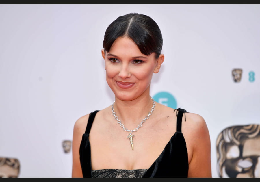 La frange rideau de Millie Bobby Brown