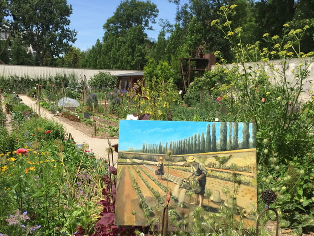 Le potager du domaine