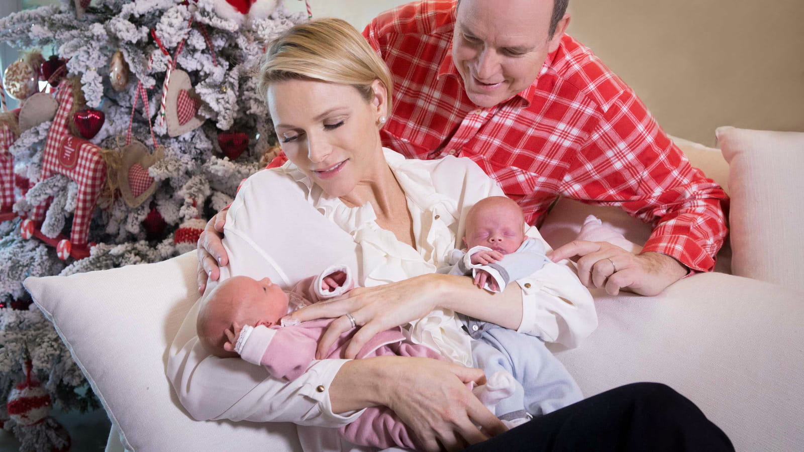 Naissance de Gabriella et Jacques de Monaco