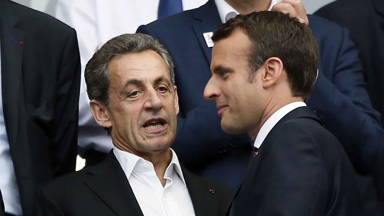 Emmanuel Macron et Nicolas Sarkozy