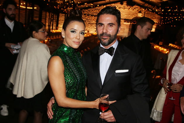 Eva Longoria et son &eacute;poux Jos&eacute; Antonio Baston au d&icirc;ner Kering Women In Motion, le 19&nbsp;mai