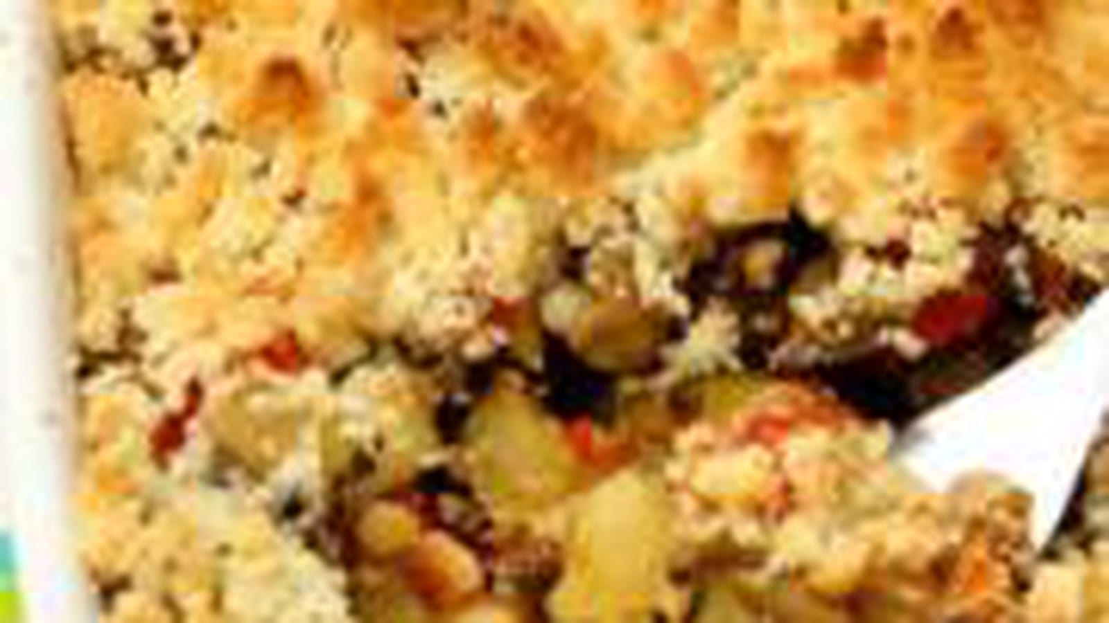 Crumble aux légumes du soleil