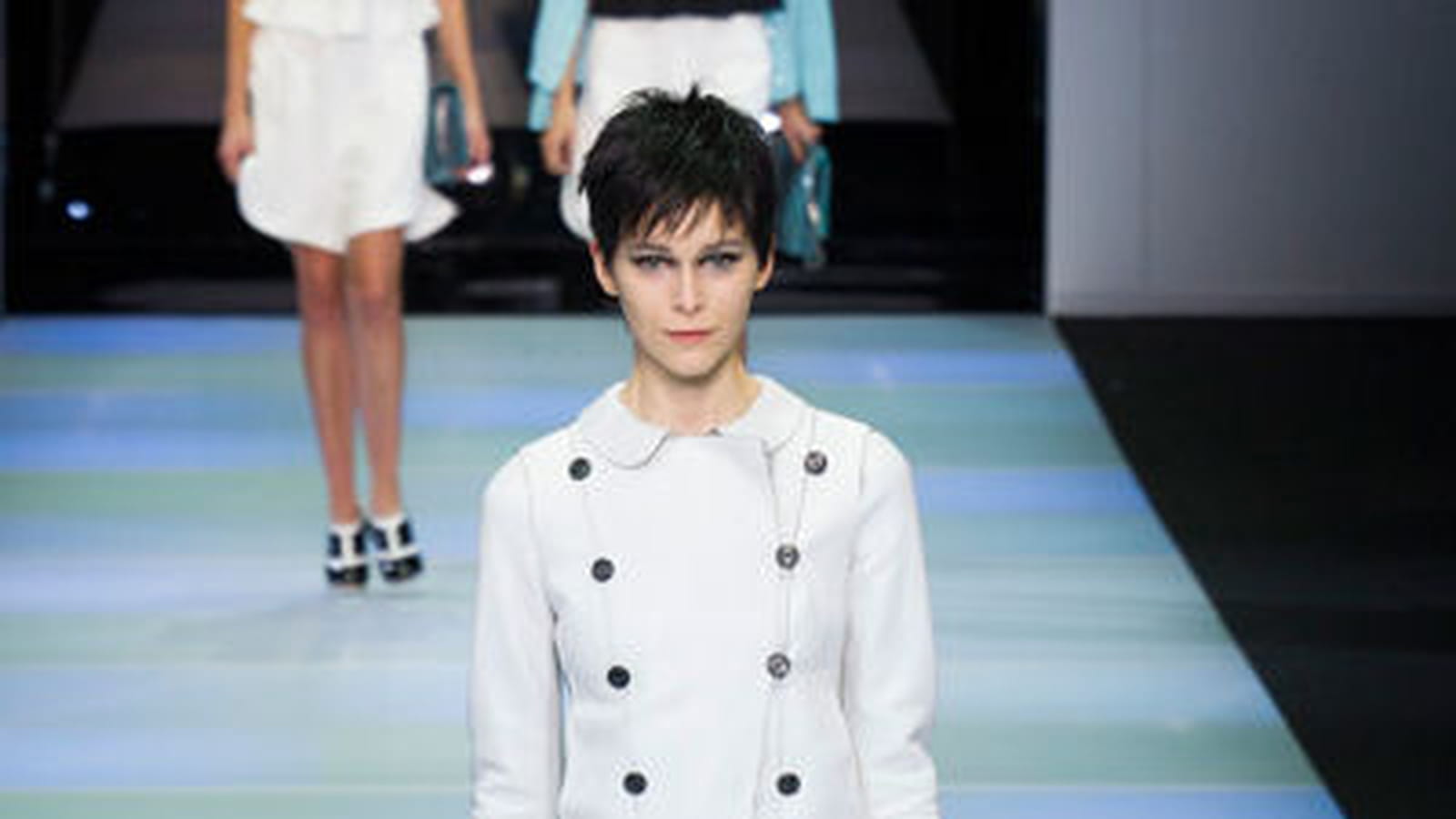 Jupe plissée chez Emporio Armani