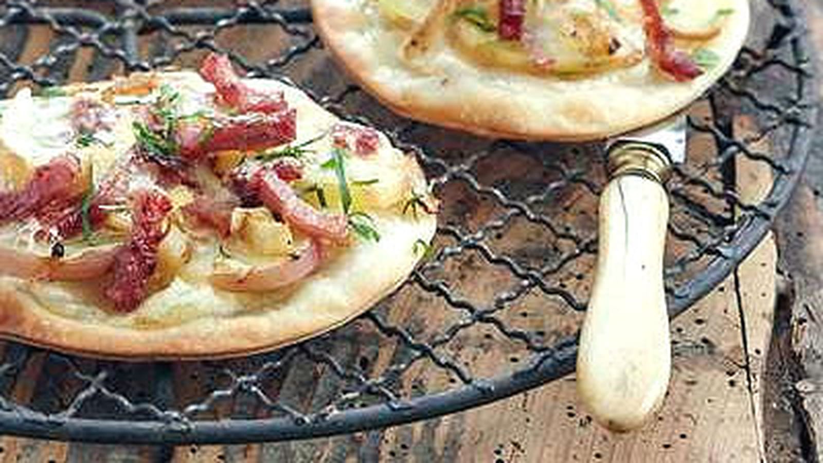 Mini pizzas savoyardes 