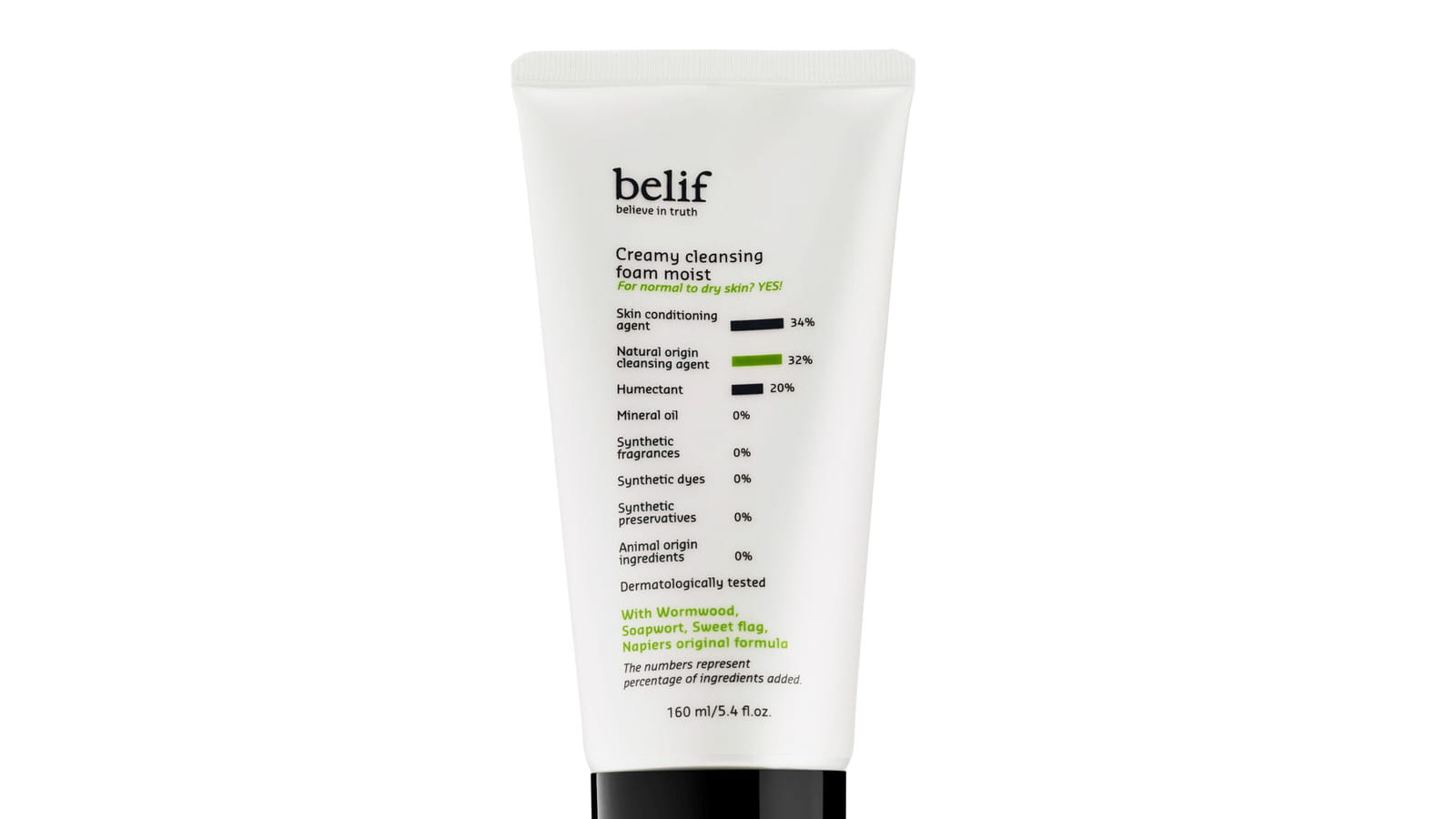 Mousse Nettoyante hydratante en crème Belif