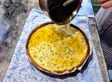 Tarte au citron vert et basilic : Etape 4