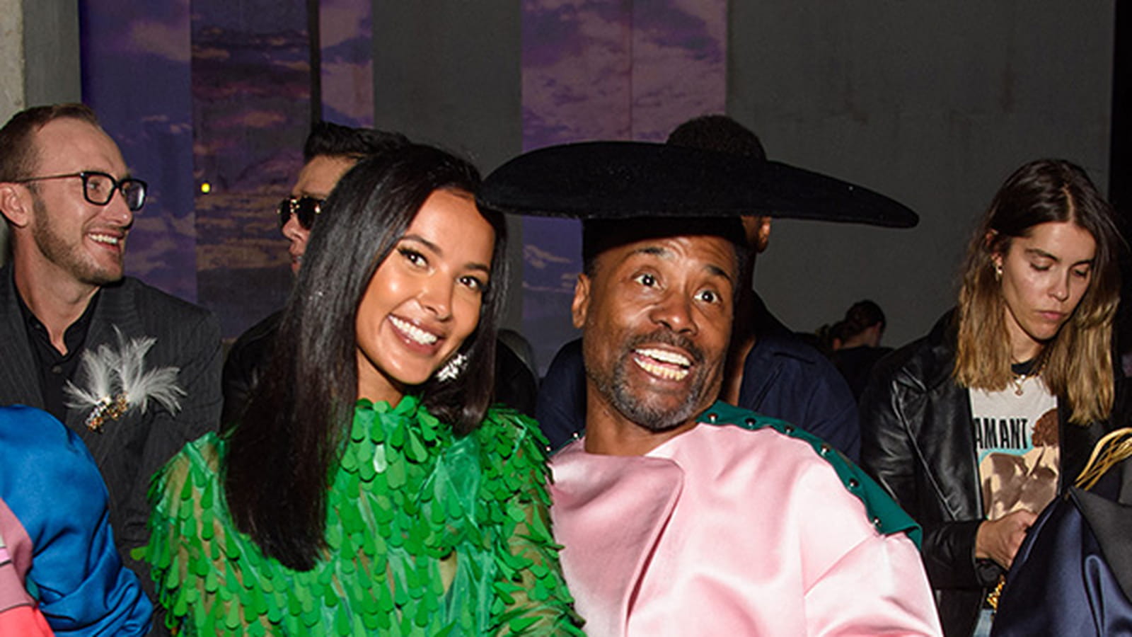Maya Jama et Billy Porter 