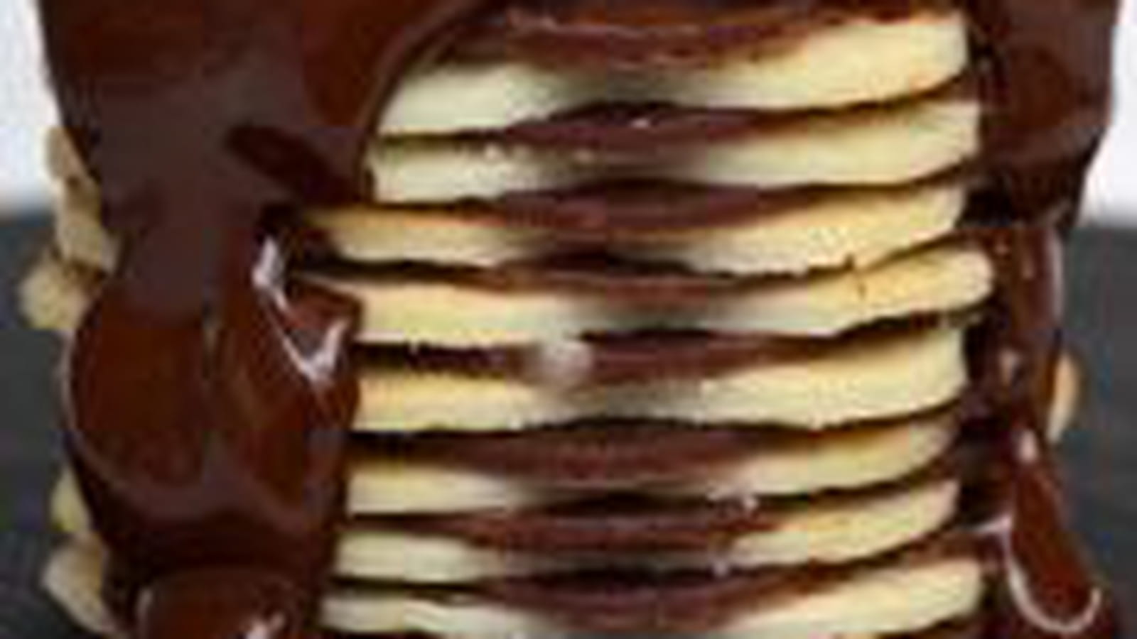Gâteaux de crêpes au chocolat