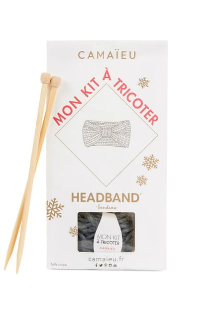 Le kit tricot headband de Cama&iuml;eu