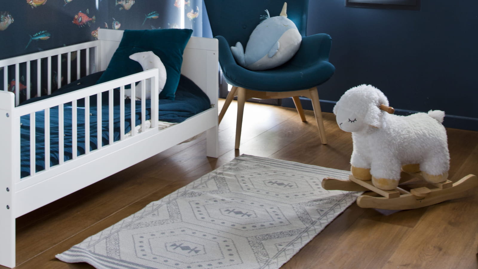 Dans la chambre d'enfant